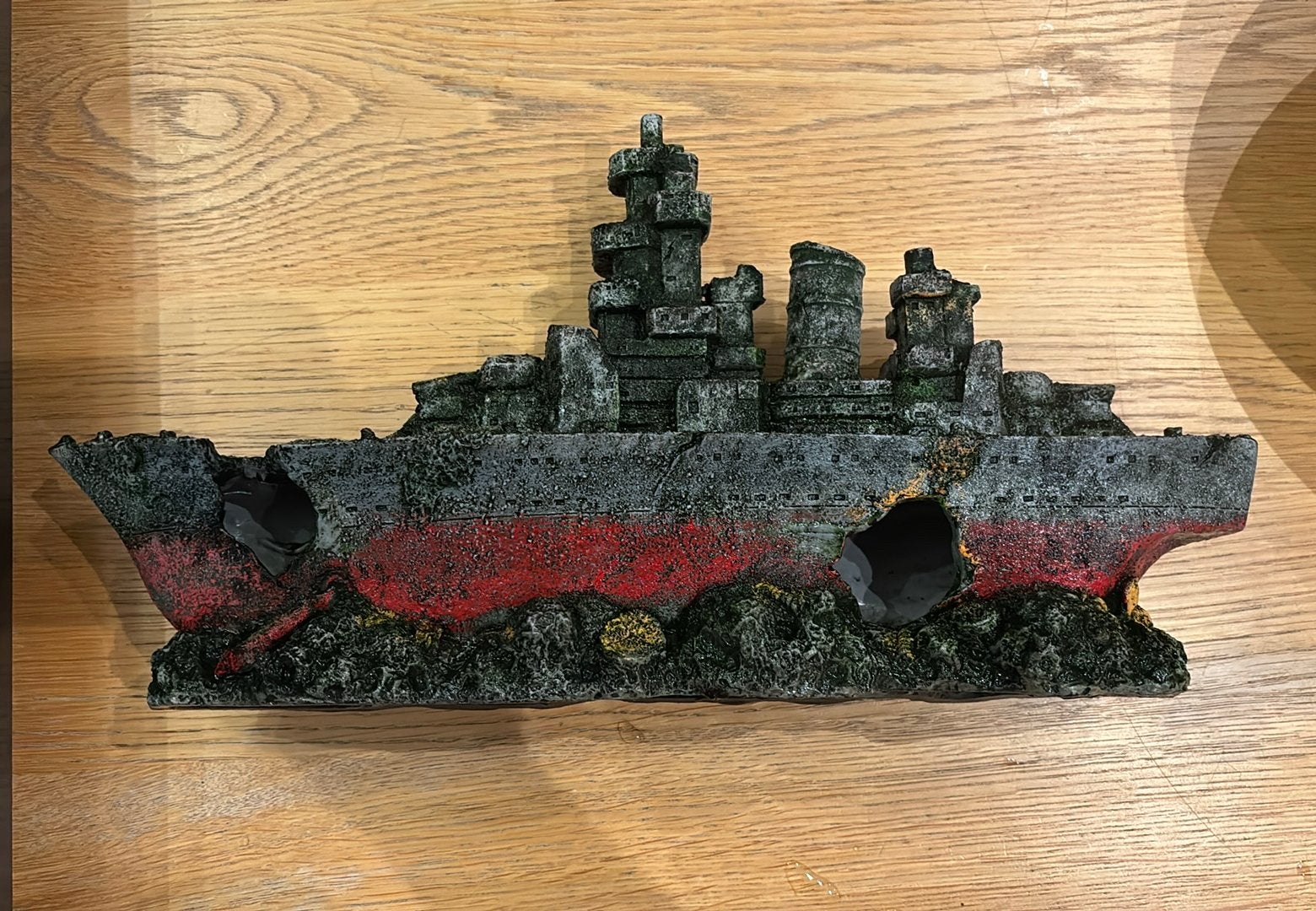 Aqua Della Abandoned Amoco - Schip 40 cm, Ophalen of Verzenden, Zo goed als nieuw
