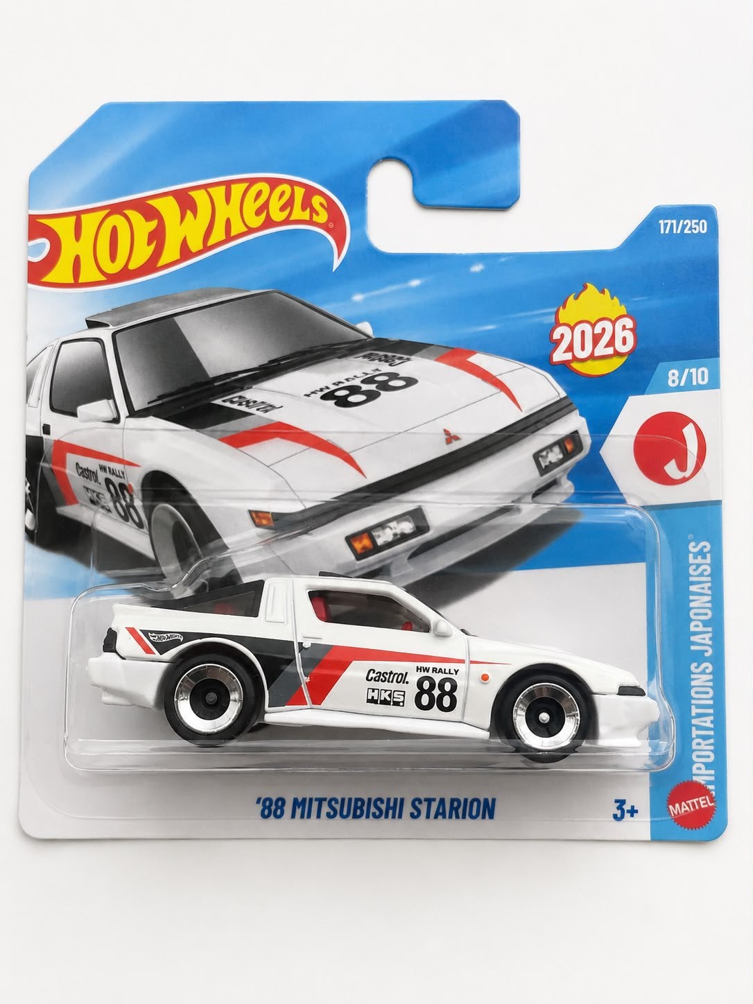 Hot wheel—‘89-MITSUBISHI—STARION- nieuw in verpakking!, Ophalen of Verzenden, Nieuw, Auto