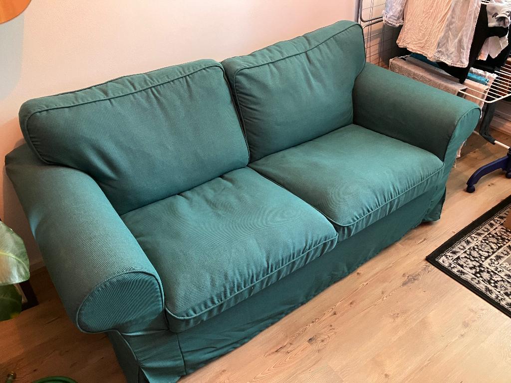 2-Zitsbank IKEA Ektorp, Huis en Inrichting, Ophalen, 150 tot 200 cm, Tweepersoons, 75 tot 100 cm