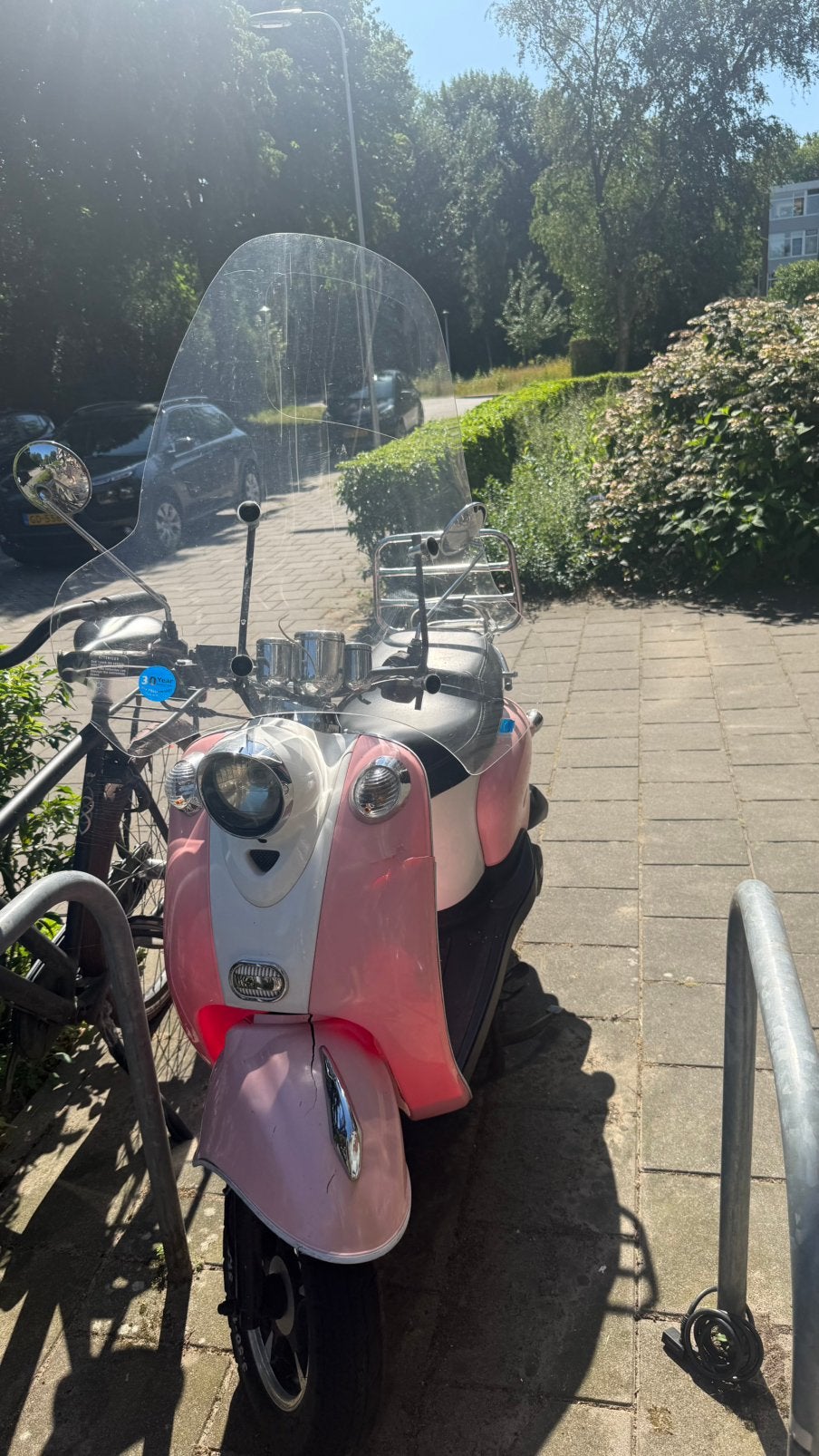 Iva Venti 50 scooter roze, Ophalen, Gebruikt, Benzine