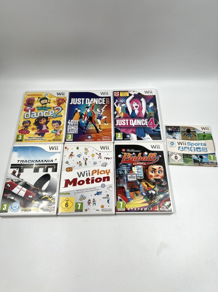 Wii spelletjes samen of apart, Avontuur en Actie, Verzenden, Eén computer, Zo goed als nieuw