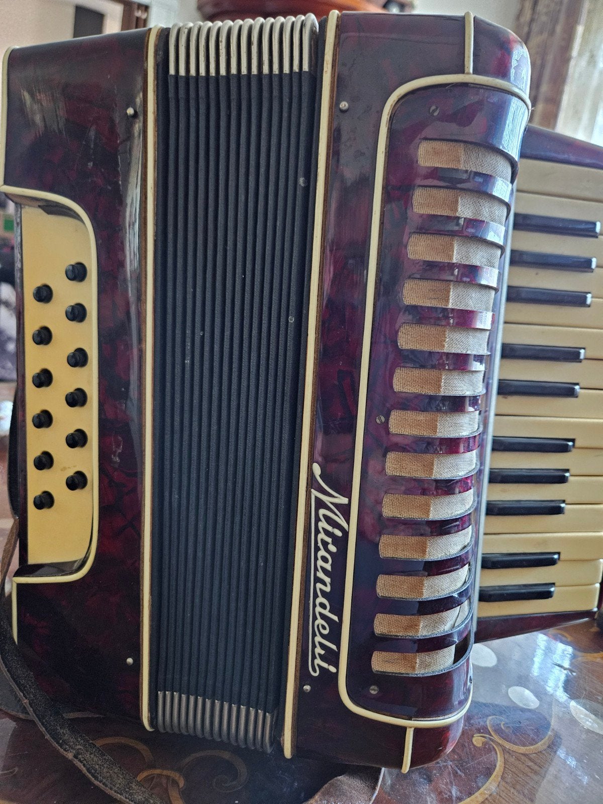 Mirandelli accordeon ., Ophalen, Gebruikt, Toetsaccordeon, Overige merken