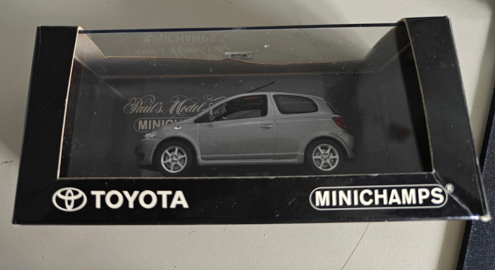 Toyota Yaris T-Sport 99-05 Schaalmodel - Minichamps, Overige merken, Auto, 1:32 tot 1:50, Ophalen of Verzenden