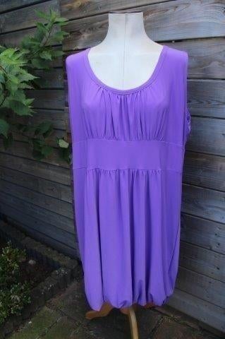 Ballonjurk paars Magna mt XL Vaste prijs AANBIEDING, Kleding | Dames, Jurken, Paars, Maat 46/48 (XL) of groter, Ophalen of Verzenden