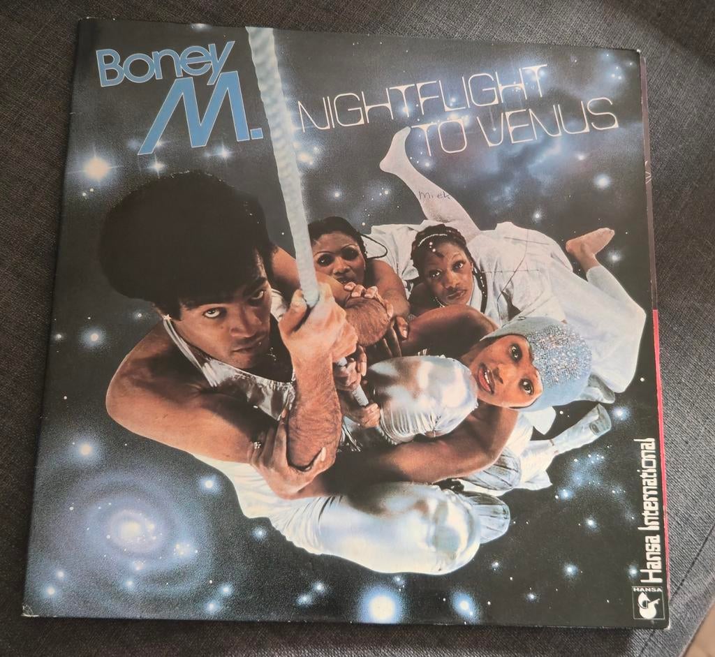 Boney M. - Nightflight to Venus LP Vinyl Hansa International, Ophalen of Verzenden