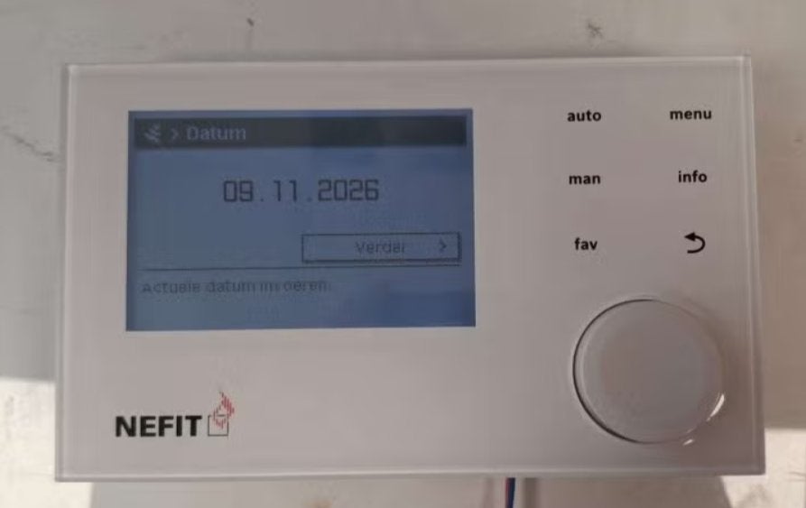 Nefit Easy Thermostaat - Slimme Regeling voor CV-ketels, Ophalen of Verzenden, Slimme thermostaat, Zo goed als nieuw