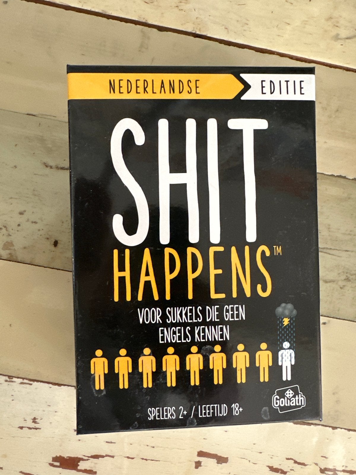 Shit Happens - Nederlandse Editie (18+), Een of twee spelers, Ophalen of Verzenden, Gebruikt
