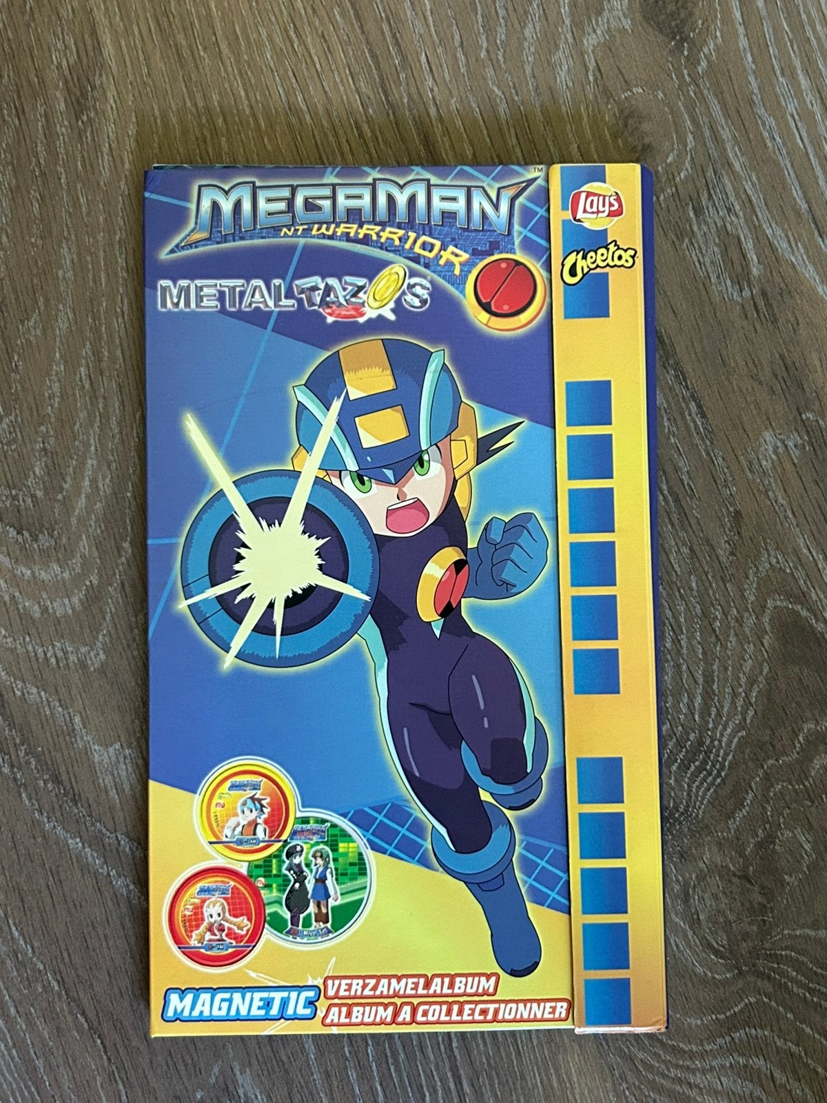 Megaman NT Warrior Metal Tazos verzamelalbum, Ophalen of Verzenden, Verzameling