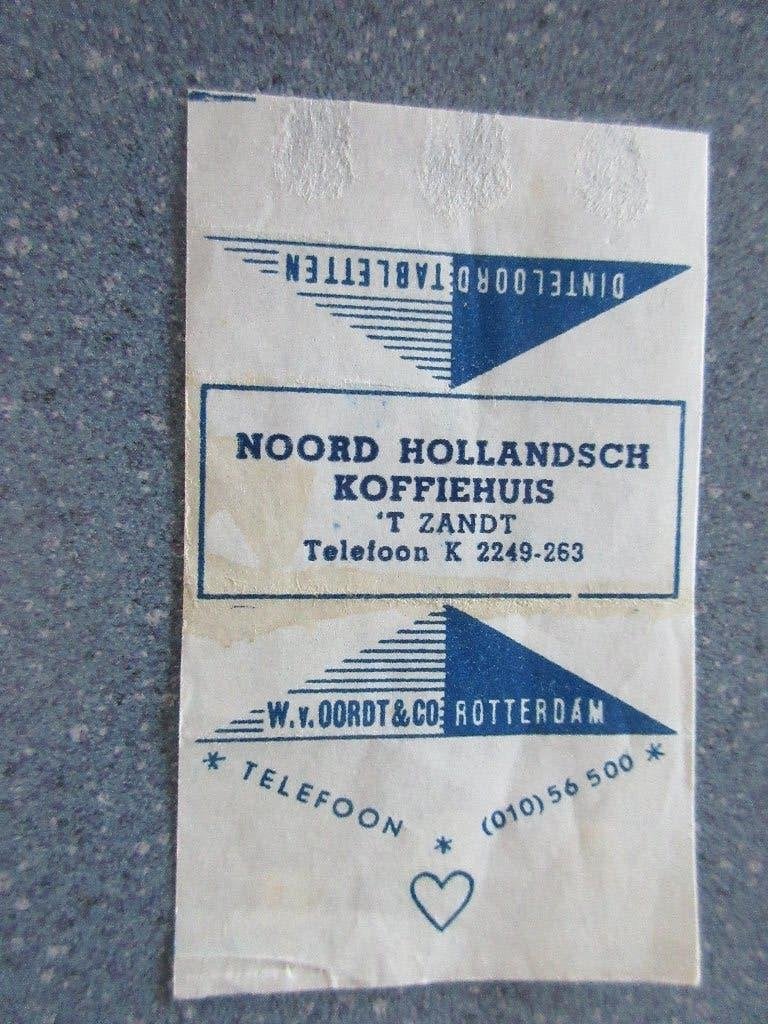 't Zand, Noord Hollandsch Koffiehuis, Verzenden, Nederland