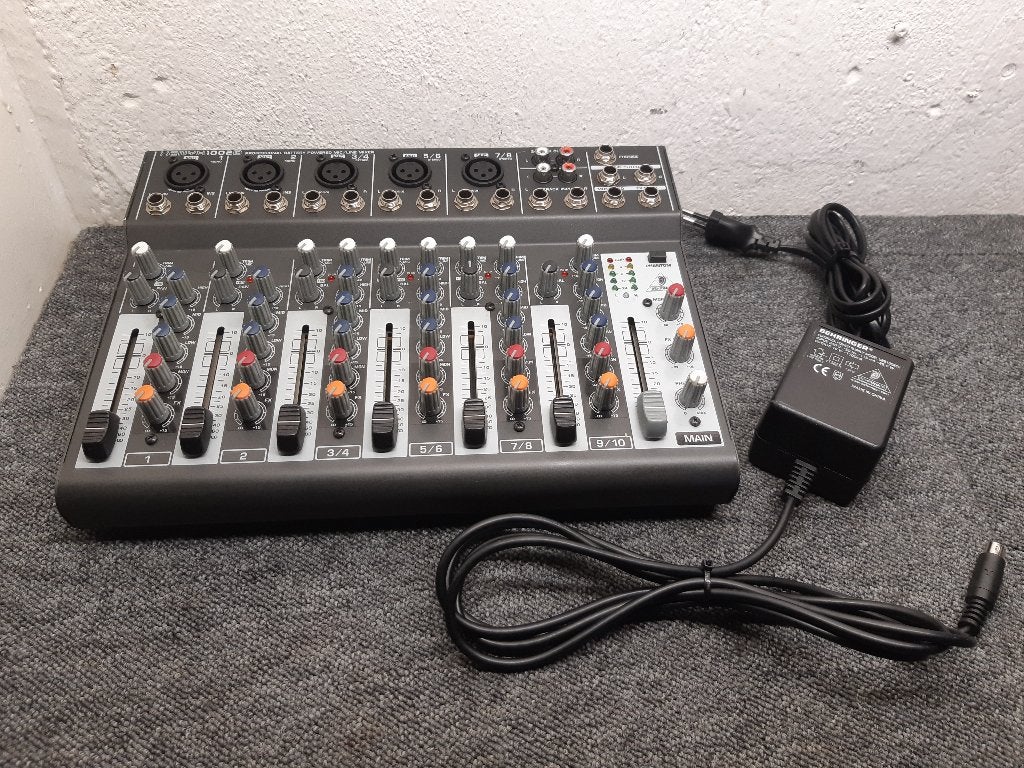 Behringer Xenyx 1002B, Muziek en Instrumenten, Ophalen of Verzenden, Gebruikt, 5 tot 10 kanalen, Microfooningang