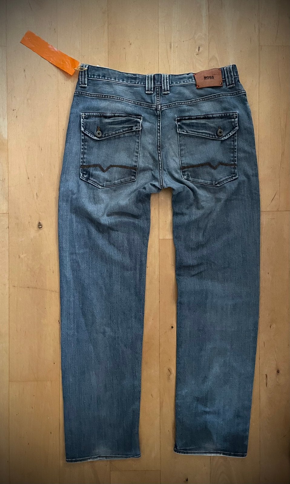 Hugo Boss Comfort Fit Straight Leg jeans spijkerbroek 36 34, Ophalen of Verzenden, Zo goed als nieuw, Blauw, W36 - W38 (confectie 52/54)
