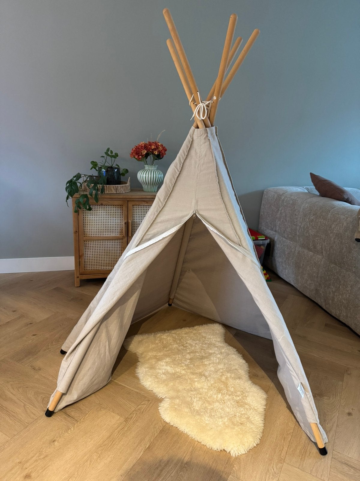 Roommate Hippie Tipi Tent / Speeltent Naturel Roommate, Kinderen en Baby's, Ophalen, Zo goed als nieuw