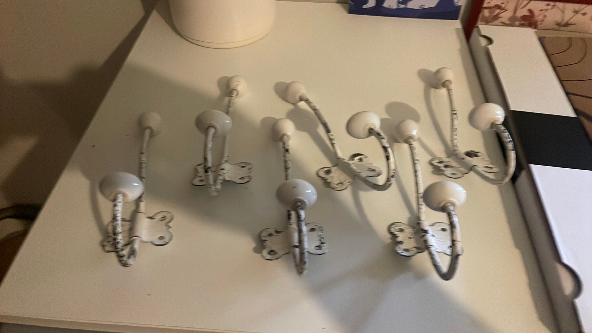 Kapstok haken metaal, Huis en Inrichting, Ophalen of Verzenden, Metaal, Wandkapstok, Minder dan 100 cm