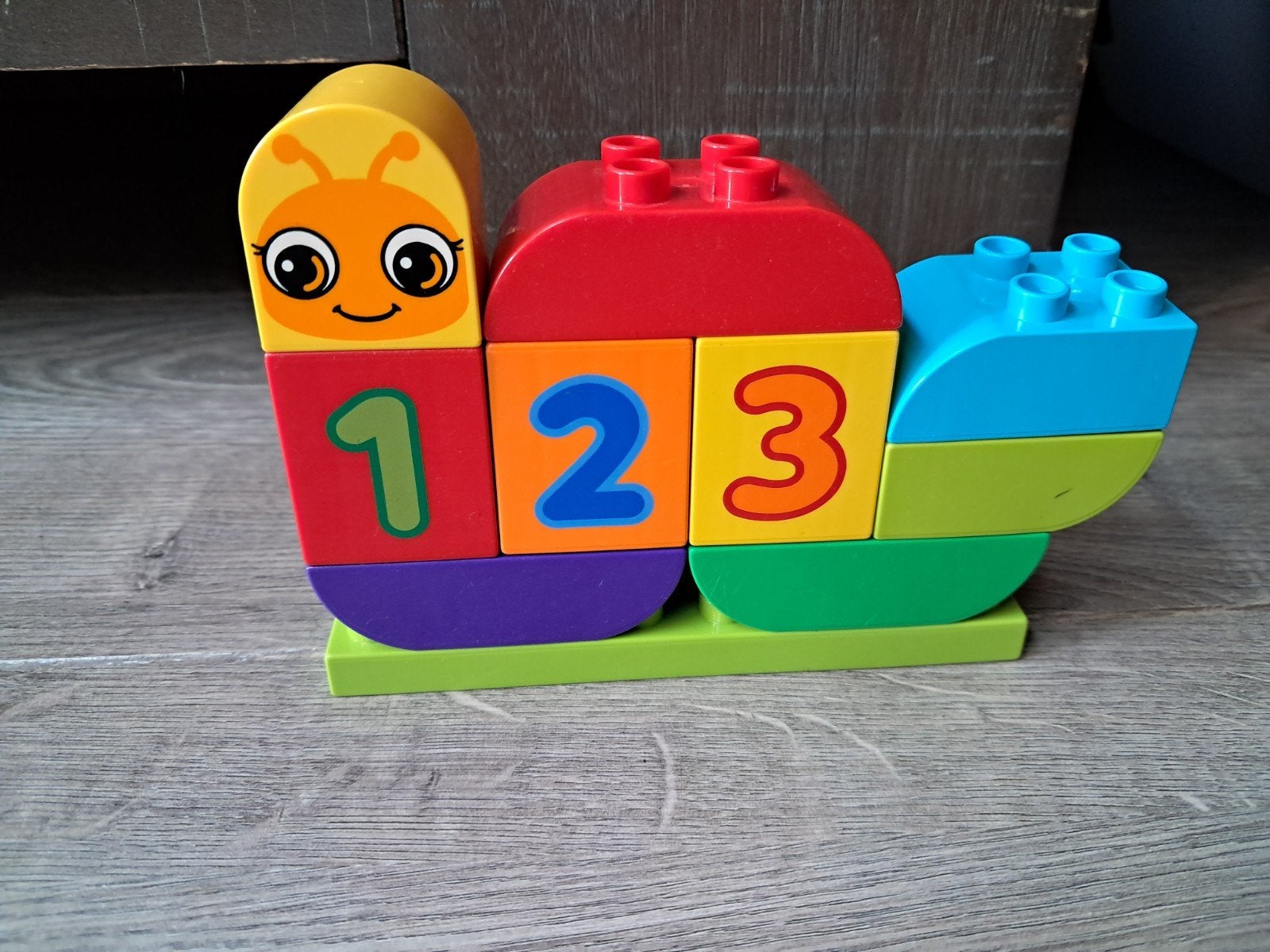 LEGO Duplo Mijn Eerste Rups 10831 - Leer Cijfers en Kleuren, Ophalen of Verzenden, Gebruikt, Overige merken