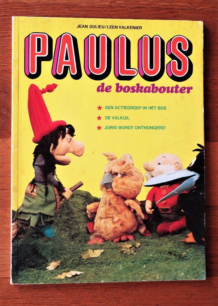 Jean Dulieu Leen Valkenier 3 Verhalen Paulus de Boskabouter, Boeken, Eén stripboek, Ophalen of Verzenden