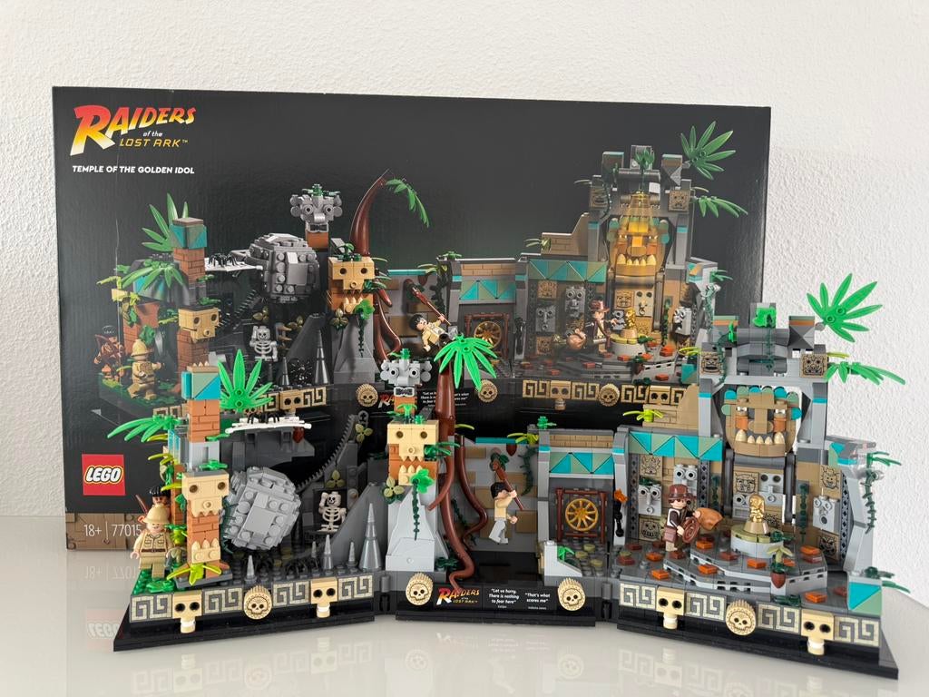 Lego 77015 Raiders of the lost ark, Lego, Ophalen of Verzenden, Zo goed als nieuw, Compleet
