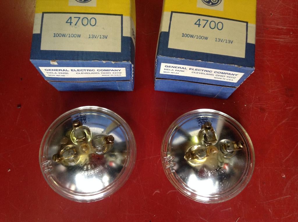 Nieuwe General Elect 4700 100W koplampen/schijnwerpers, Ophalen of Verzenden, Nieuw