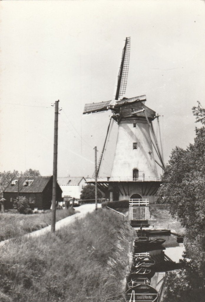 haastrecht, Verzamelen, Ansichtkaarten | Nederland, Ophalen of Verzenden, 1940 tot 1960, Gelopen, Zuid-Holland