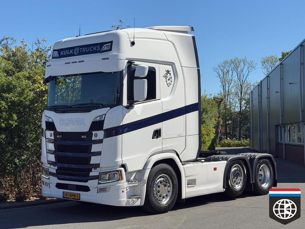 Scania S540 6X2/4 Retarder - Volledig luchtgeveerd - CONCOUR, Auto's, Vrachtwagens, Automaat, Euro 6, Stoelverwarming, Origineel Nederlands