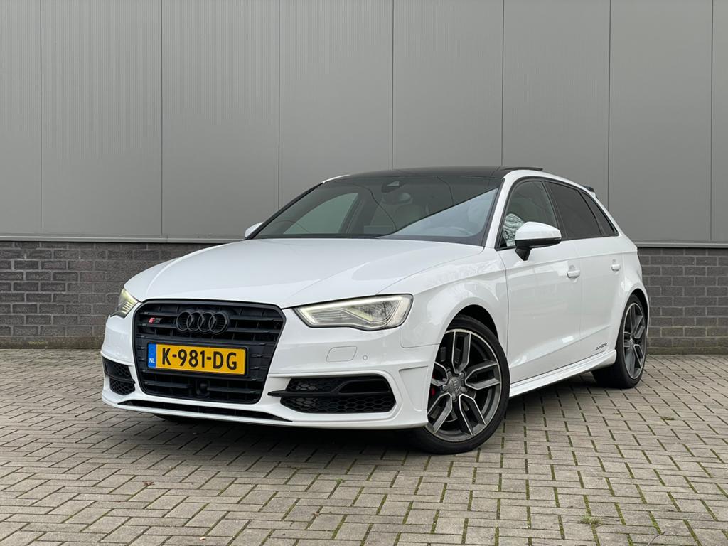 Audi S3 2.0 Tfsi 221KW Sportback Quattro 2014 Wit, Auto's, Audi, Automaat, S3, 1984 cc, Wit