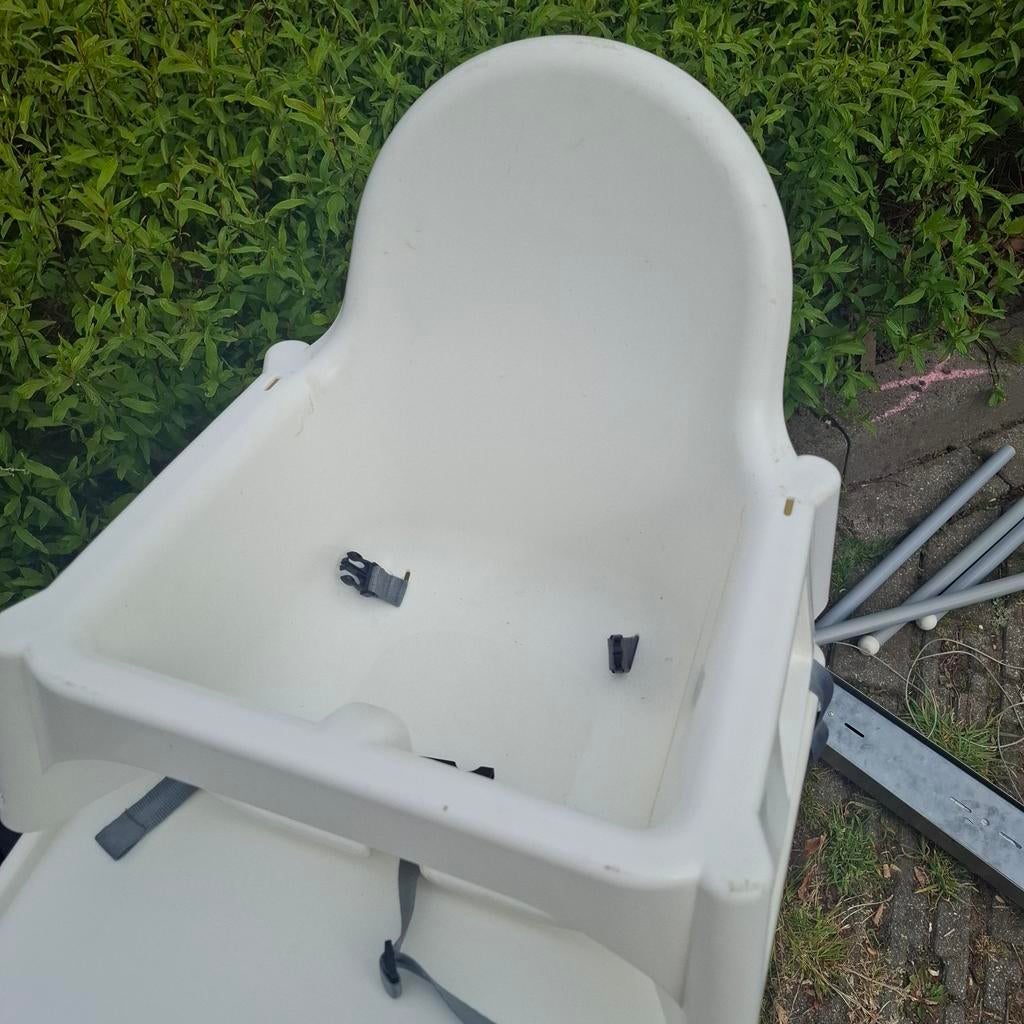 IKEA Antilop kinderstoel zonder blad, Ophalen, Gebruikt, Overige typen, Gordel(s)