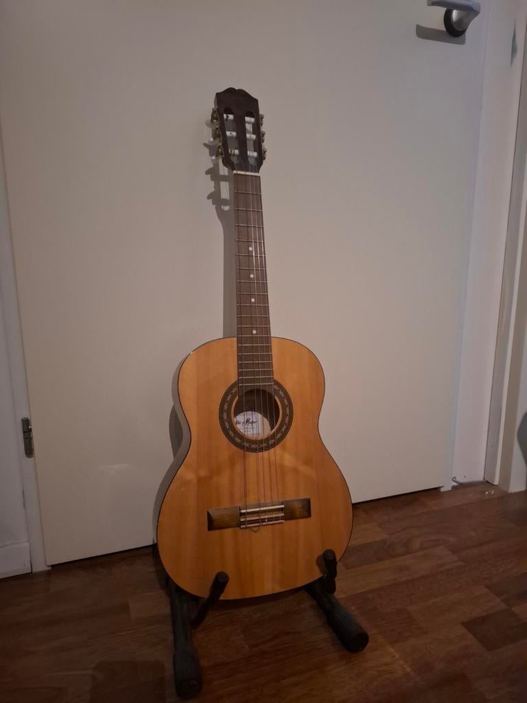 gitaar santos y mayor model gsm 9b-2, Ophalen, Zo goed als nieuw, Klassieke of Spaanse gitaar