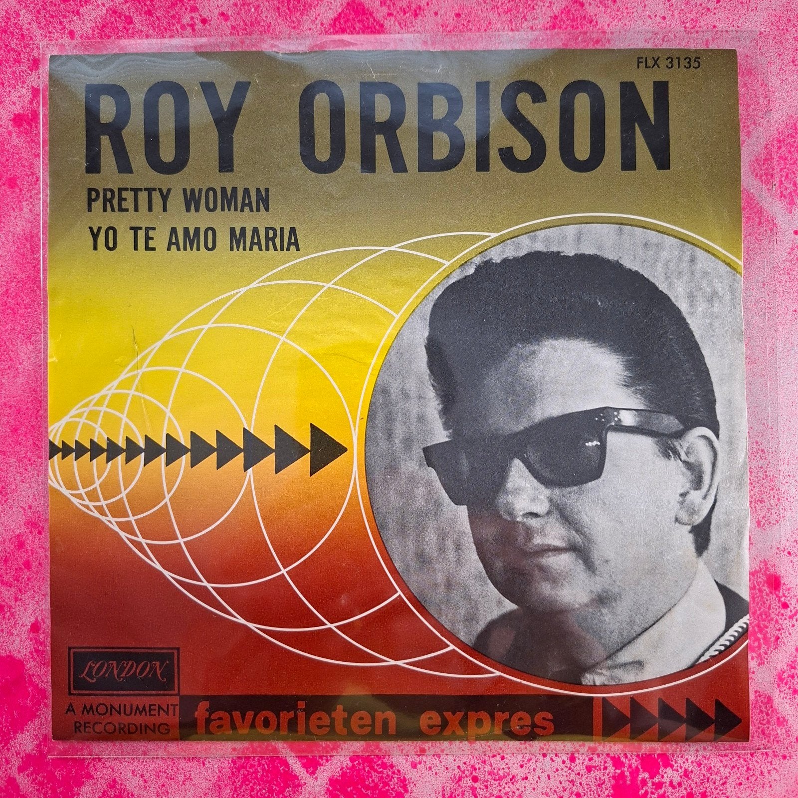 Roy Orbison Pretty Woman single.                      Star45, Gebruikt, 7 inch, Single, Ophalen of Verzenden