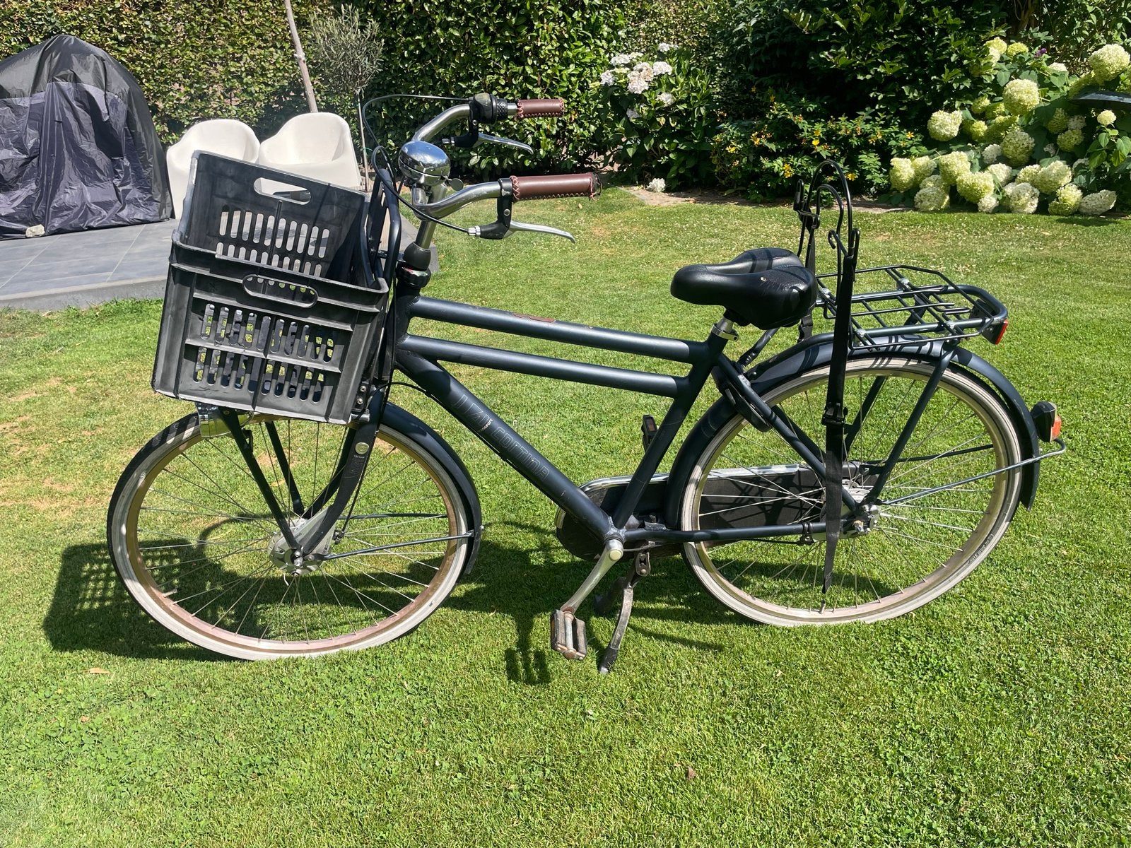 Cortina Transportfiets grijs, Fietsen en Brommers, Ophalen, Gebruikt, Overige merken, Versnellingen