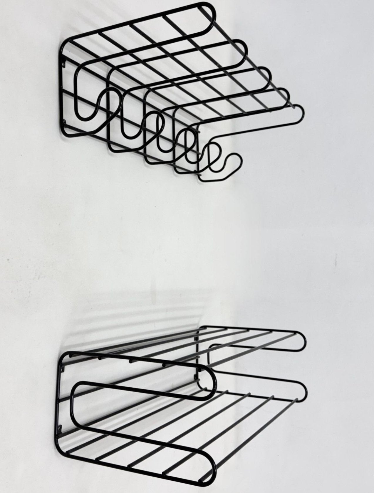IKEA Frän Rek Schoenenrek Kapstok Vintage Zwart, Wandkapstok, Ophalen of Verzenden, X, Minder dan 100 cm