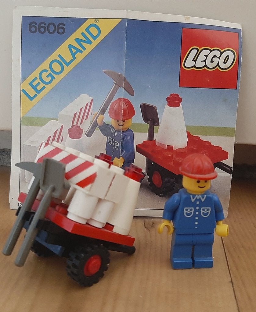 Lego 6606. Werk in uitvoering., Gebruikt, Lego, Compleet, Ophalen of Verzenden