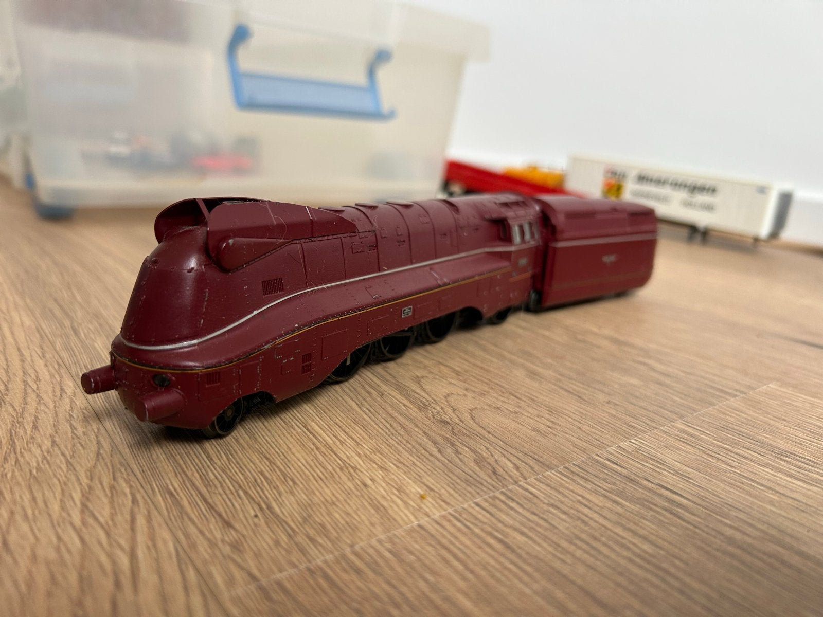 Märklin H0 3089 Stroomlijnlocomotief - Klassiek model, Wisselstroom, Gebruikt, Locomotief, Ophalen of Verzenden
