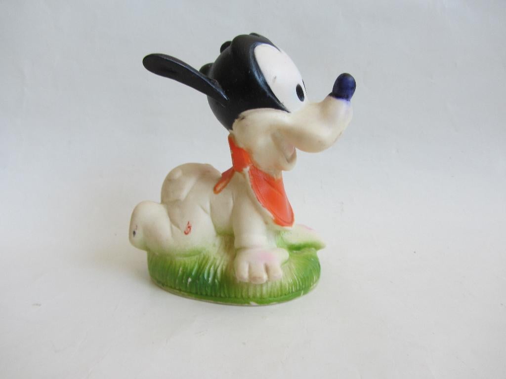 Disney Pluto - 2 x, Antiek en Kunst, Antiek | Speelgoed, Ophalen of Verzenden