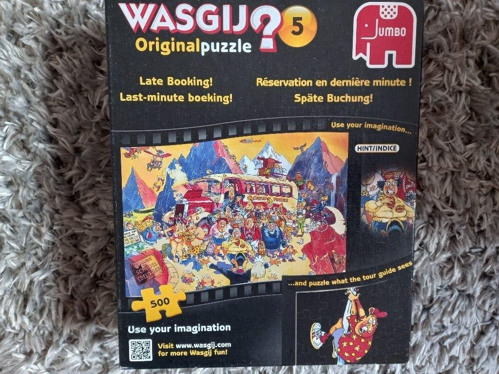 wasgij puzzel, Hobby en Vrije tijd, Denksport en Puzzels, Ophalen, 500 t/m 1500 stukjes, Gebruikt, Legpuzzel