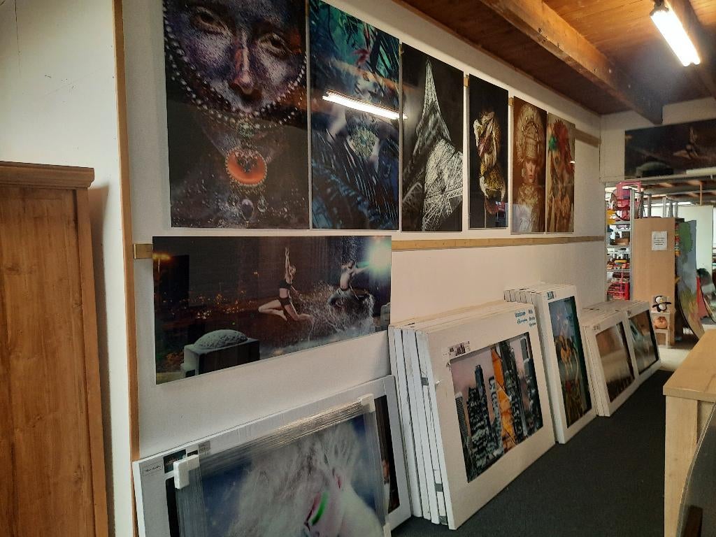 Nieuwe partij glasschilderijen 120x80cm uitzoeken 50,- p.s, Ophalen, Oorspronkelijke maker, ., Nieuw