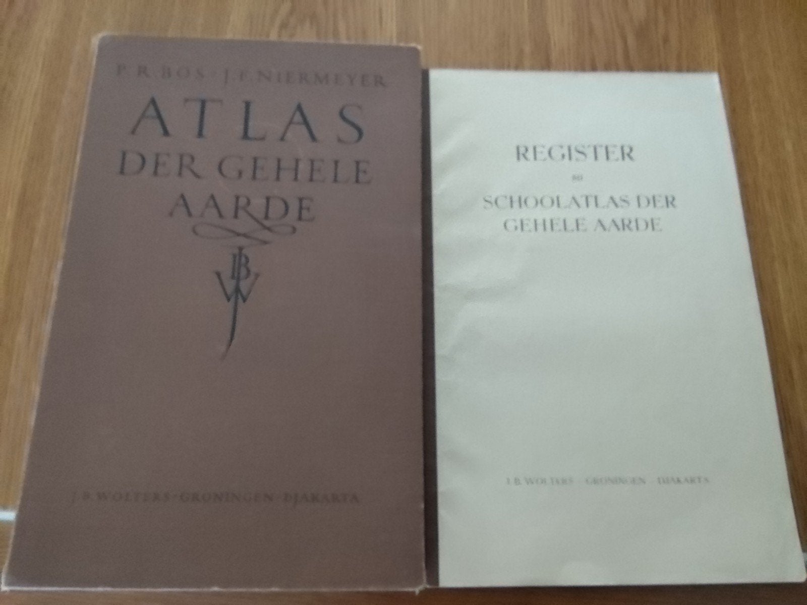 Bosatlas der Gehele Aarde met Register, Bosatlas, Wereld, Ophalen, Gelezen