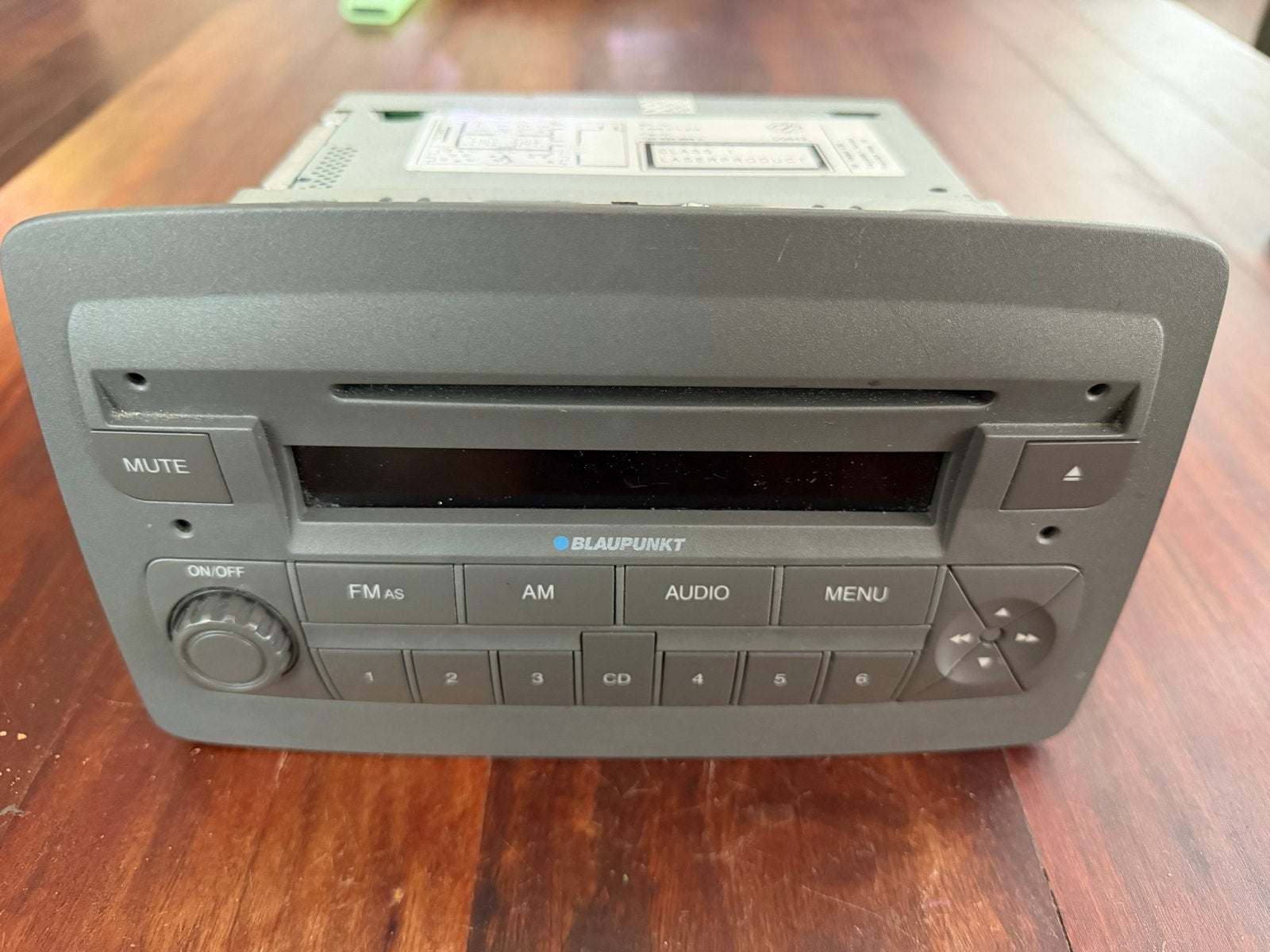 Blaupunkt autoradio Fiat-nr. 7 646 314 316, Ophalen of Verzenden, Gebruikt