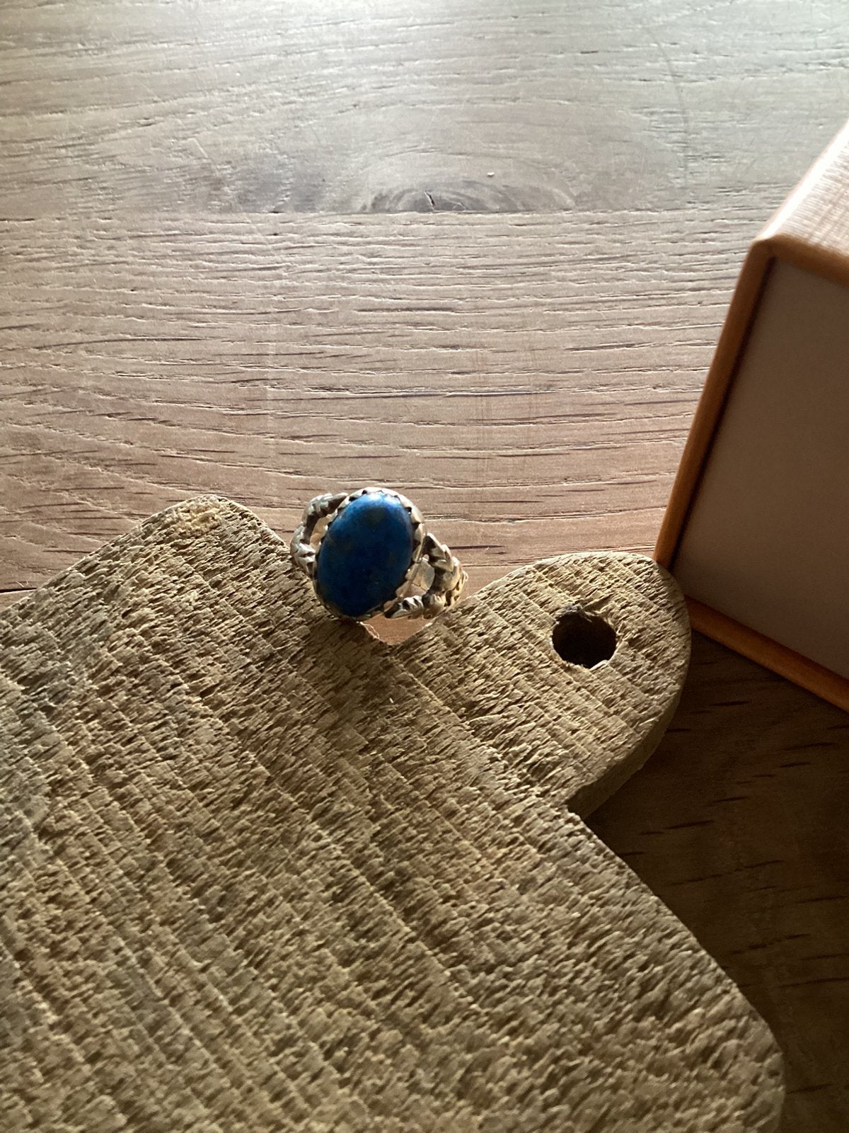 Ring, Verzenden, Gebruikt, Zilver, Dame
