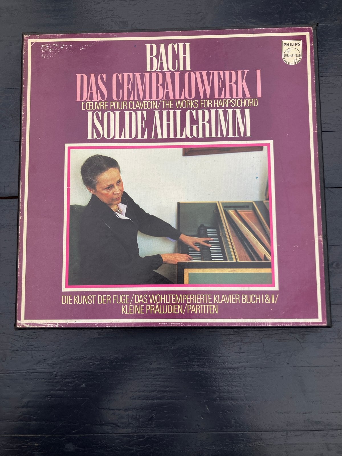 Bach: Das Cembalowerk I - Isolde Ahlgrimm (10 LP Boxset), Boxset, Ophalen of Verzenden, 12 inch, Kamermuziek