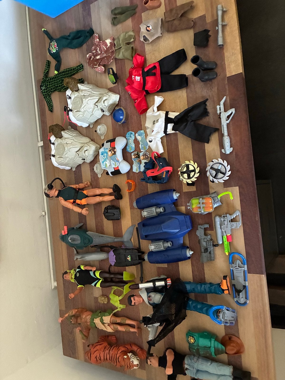Diverse Action Man figuren met accesoires., Ophalen, Gebruikt