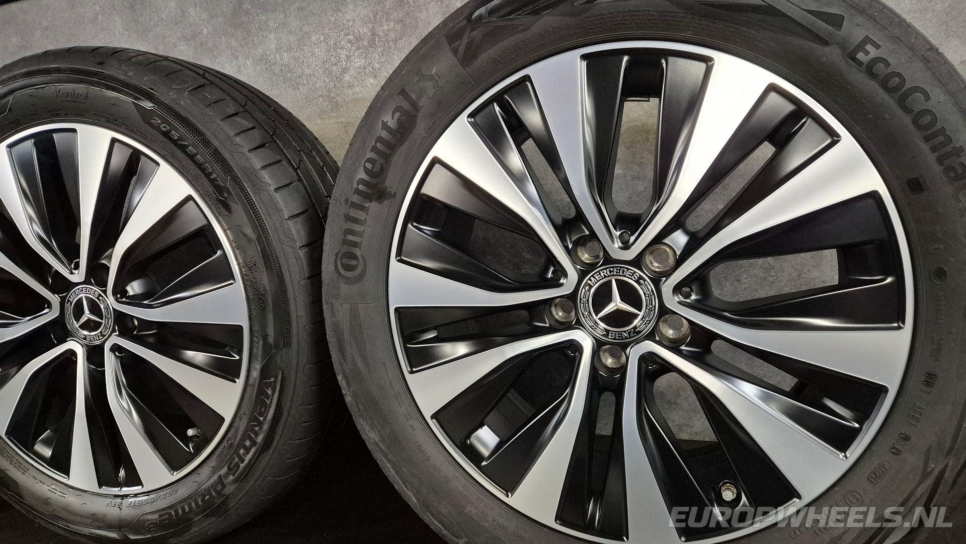 17 inch Mercedes velgen A A B CLA W247 W177 X118 zomerbanden, Gebruikt, -, -, Banden en Velgen