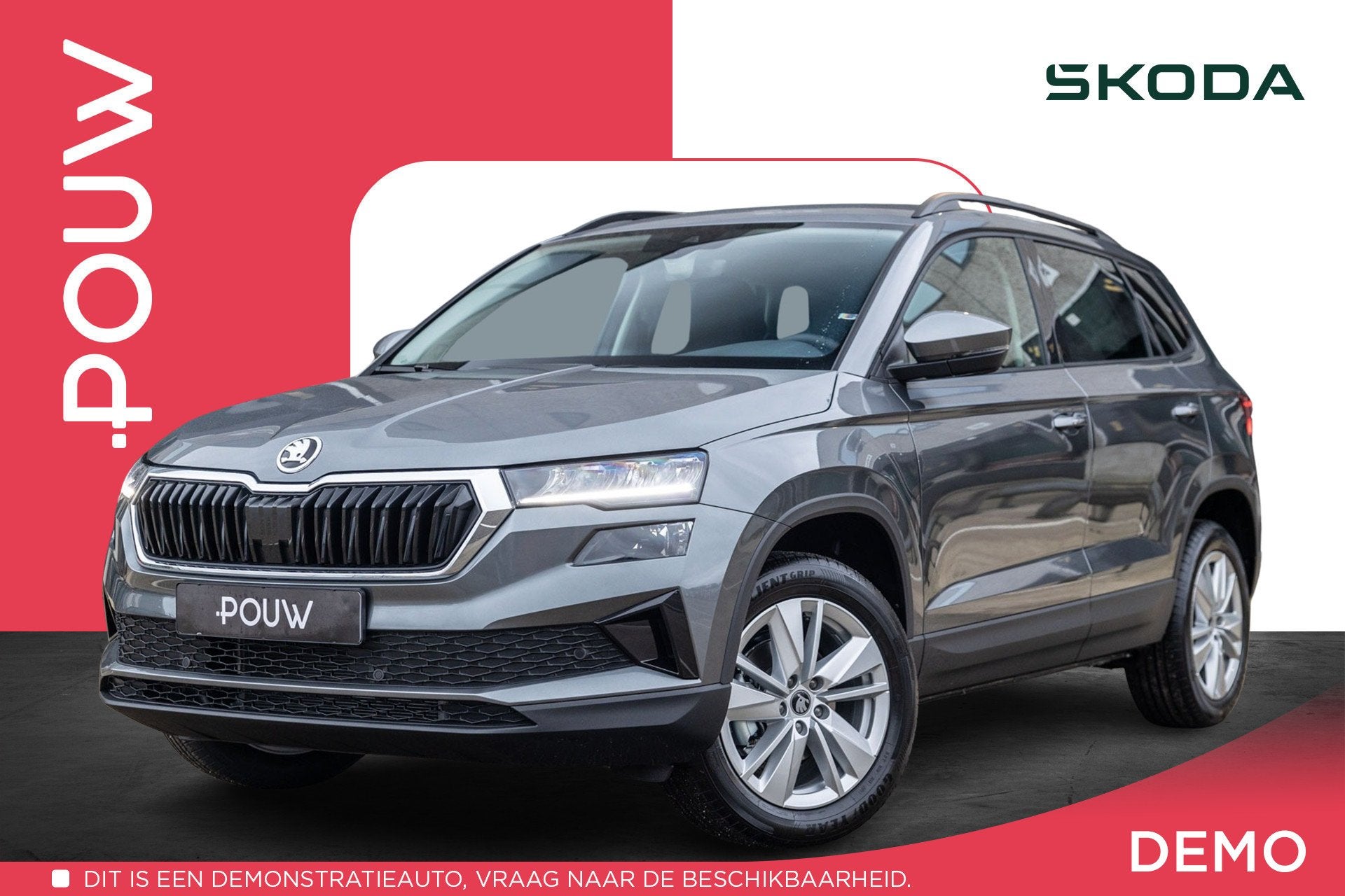 Skoda Karoq 1.0 TSI 115pk Business Edition | Travel Assist P, Auto's, Voorwielaandrijving, 12 maanden, Stof, Euro 6