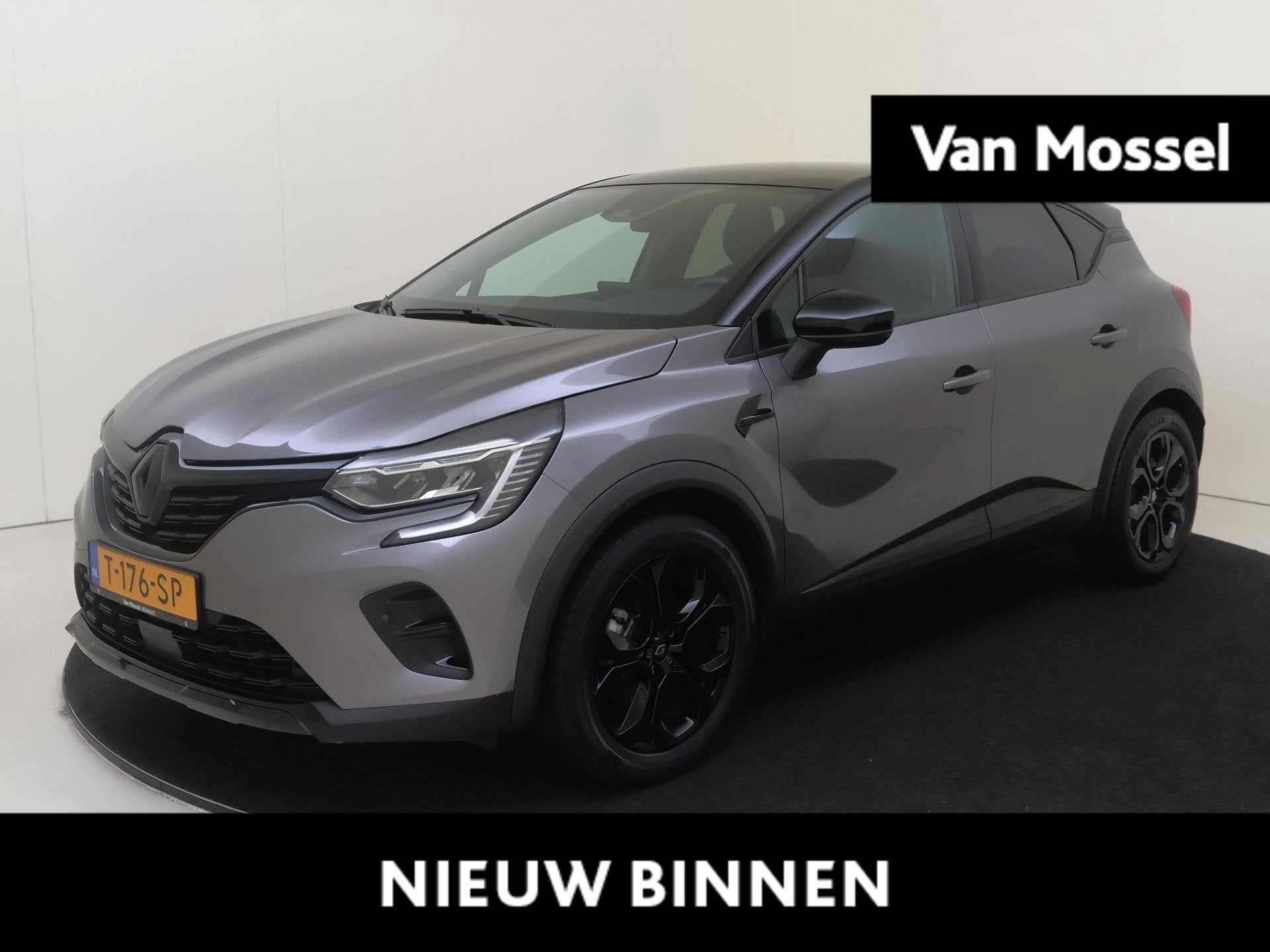 Renault Captur 1.6 E-Tech hybrid 145 SL Rive Gauche | Pack B, Gebruikt, 715 kg, Leder en Stof, Origineel Nederlands