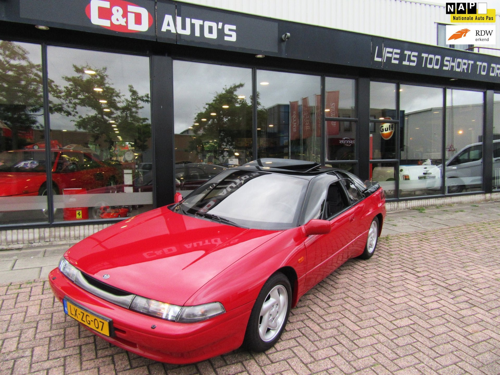 Subaru SVX 3.3 H6 AWD 1995 ORIG NL UNIEK IZGST COLL ITEM, Zwart, 4 stoelen, Alcantara, Origineel Nederlands