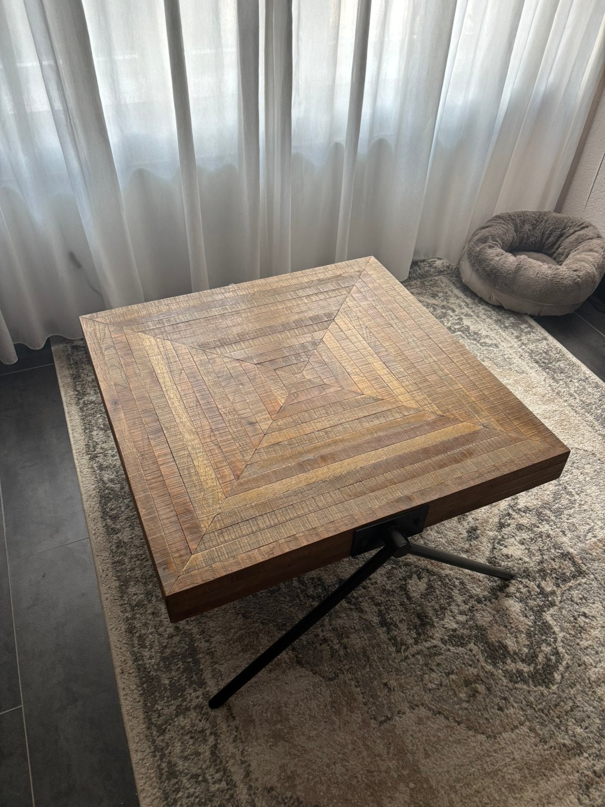 Salontafel, Ophalen, Zo goed als nieuw, Vierkant, 50 tot 100 cm