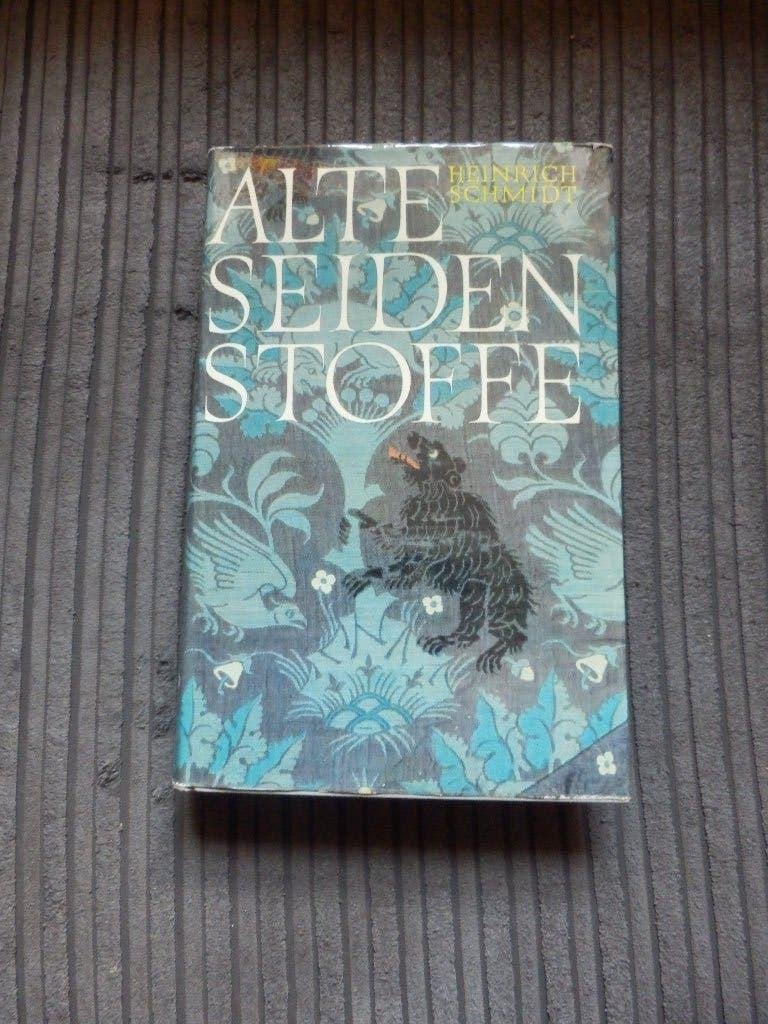 Alte Seidenstoffe - Heinrich Schmidt - Hardcover met omslag, Ophalen of Verzenden, Zo goed als nieuw, Overige onderwerpen, Heinrich Schmidt