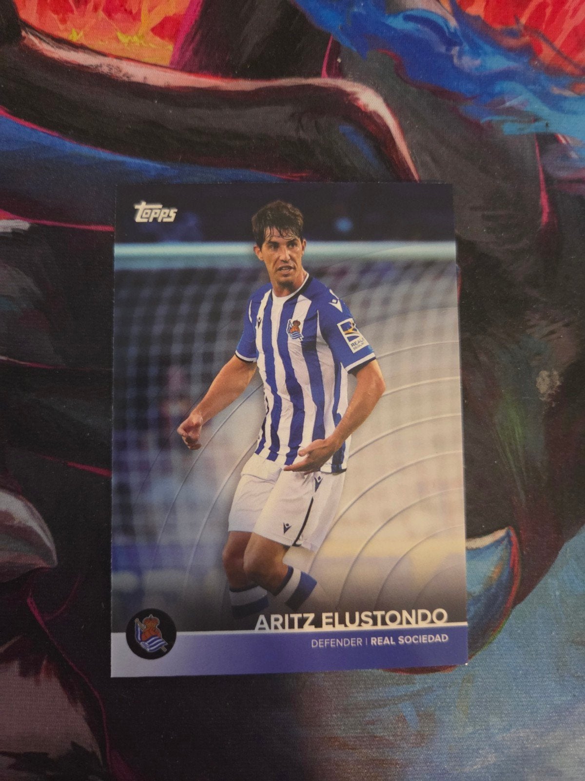 Topps Aritz Elustondo Spelerskaart - Real Sociedad, Ophalen of Verzenden
