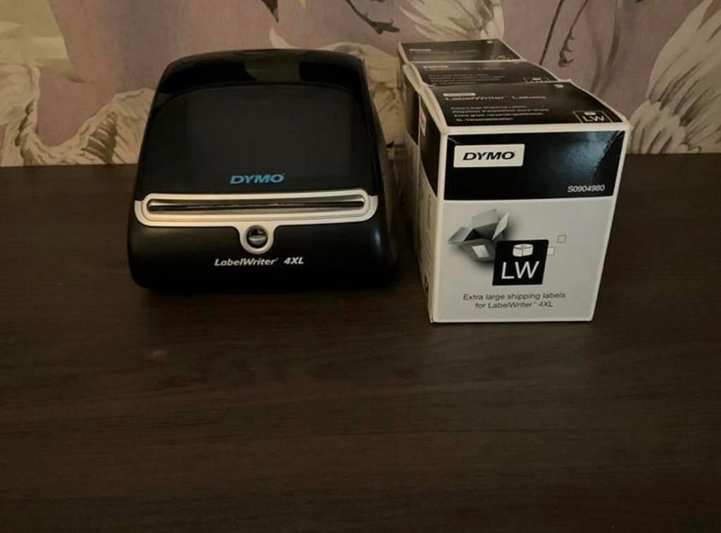 Dymo LabelWriter 4XL met 3 nieuwe rollen, Computers en Software, Labelprinters, Ophalen of Verzenden, Zo goed als nieuw, Etiket