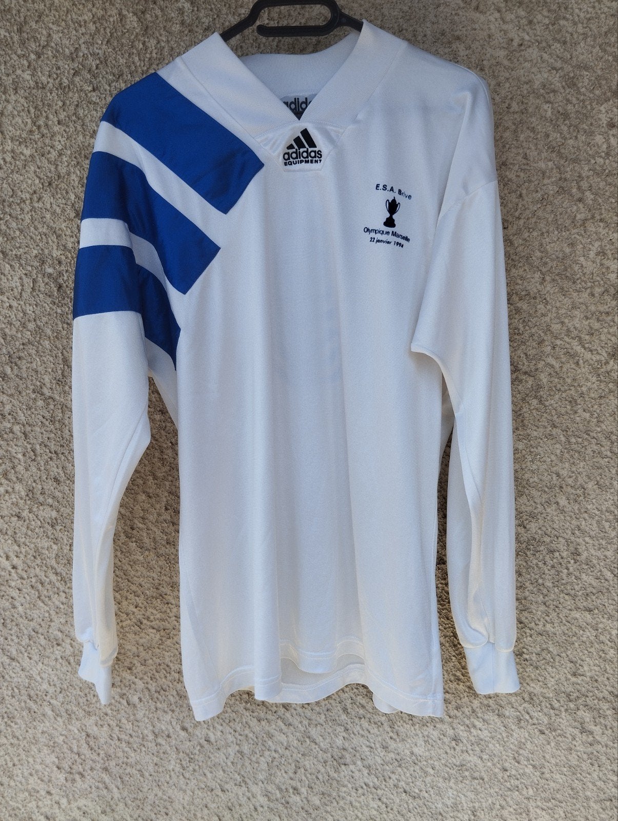 Olympique Marseille 1994 Herinneringsshirt Coupe de France, Maat M, Verzenden, Zo goed als nieuw, Shirt