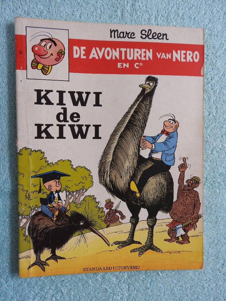De avonturen van Nero en Co - Kiwi de Kiwi Nr. 94, Eén stripboek, Ophalen of Verzenden, Gelezen