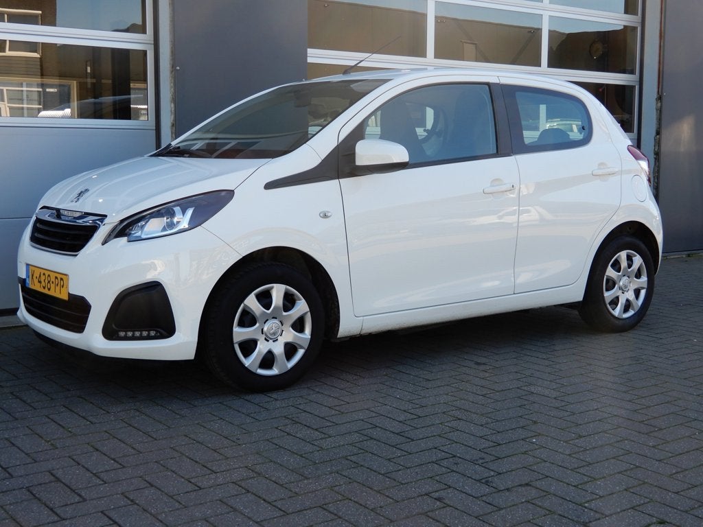 Peugeot 108 1.0 e-VTi Active 5 Deurs Airco/ElektrPakket/Blue, Auto's, Voorwielaandrijving, Stof, Gebruikt, Euro 6